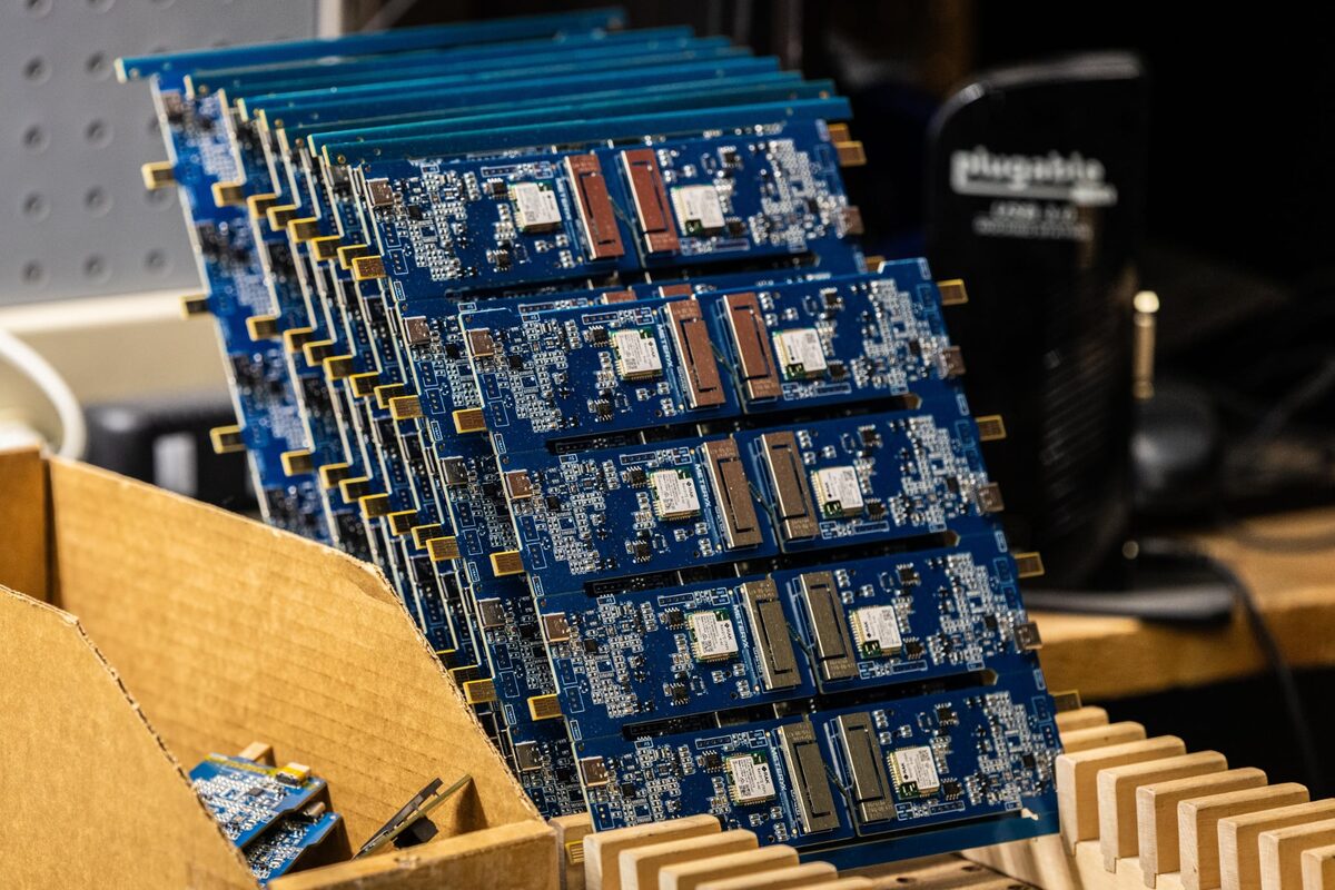 IDeo Concepts circuit boards in production